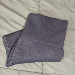 Lululemon In The Flow Ruched Seamless Crop Size 4 Inkwell